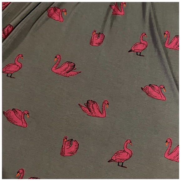 054 Boden Marion swan print dress 6 - Picture 7 of 7